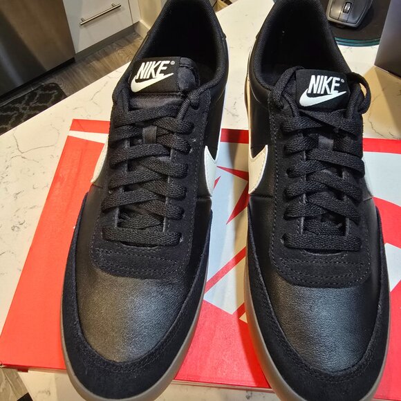 Nike Killshot 2 Black / Sail / Gum Lifestyle Sneakers Mens Size 10 FZ5630 001 - Picture 4 of 9